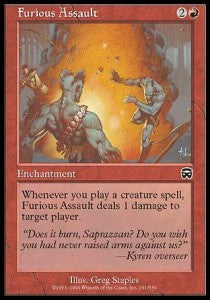Furious Assault - Mercadian Masques (Common) [MMQ-191]