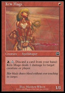 Kris Mage - Mercadian Masques (Common) [MMQ-195] Main image