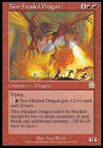 Two-Headed Dragon - Mercadian Masques (Rare) [MMQ-221] Main image