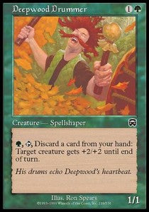 Deepwood Drummer - Mercadian Masques (Common) [MMQ-239]