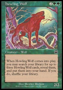 Howling Wolf - Mercadian Masques (Common) [MMQ-252] Main image