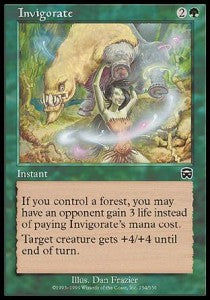 Invigorate - Mercadian Masques (Common) [MMQ-254] Main image