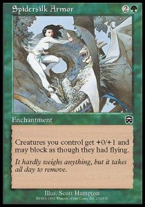 Spidersilk Armor - Mercadian Masques (Common) [MMQ-273] Main image