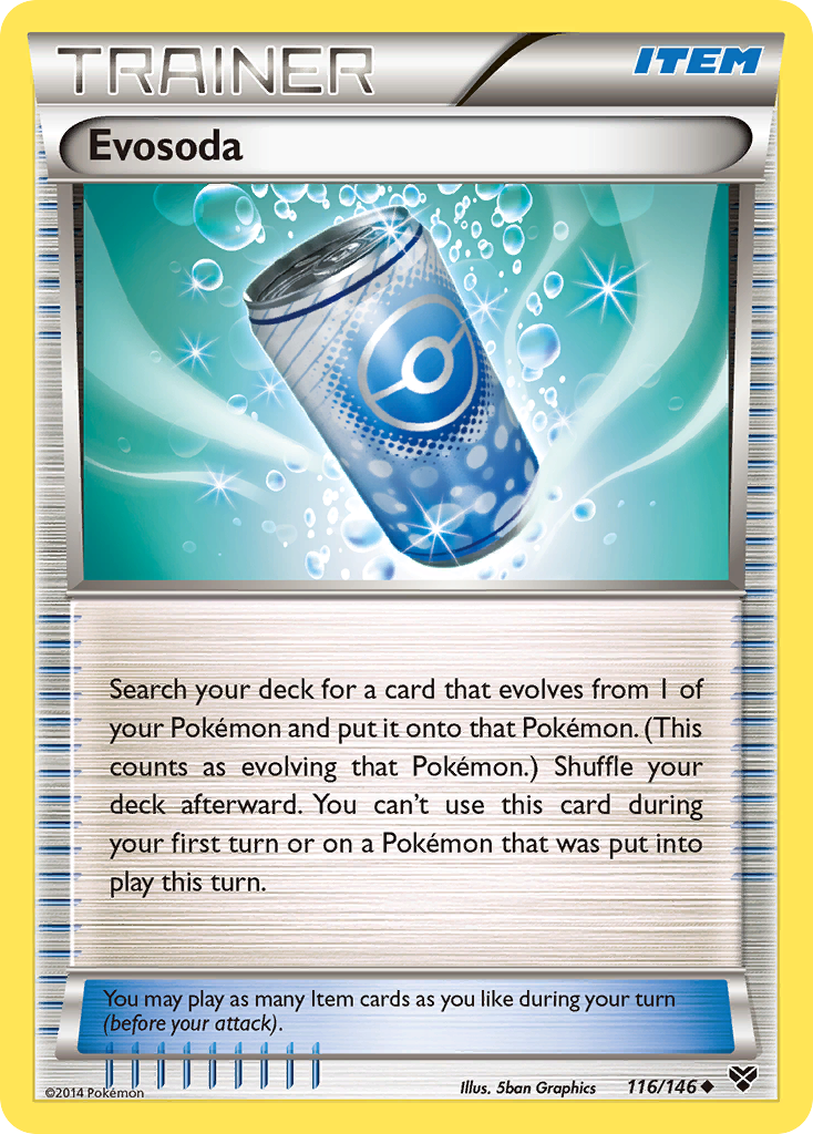 Evosoda – XY 116 – Pokémon TCG single card