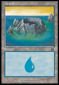 Island (V.1) - Mercadian Masques (Land) [MMQ-335] Main image