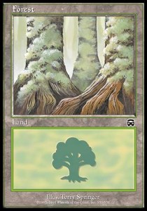 Forest (V.4) - Mercadian Masques (Land) [MMQ-350] Main image