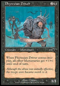 Phyrexian Driver - Nemesis (Common) [NEM-64] Hauptbild