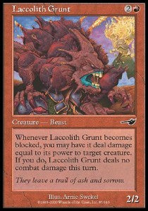 Laccolith Grunt - Nemesis (Common) [NEM-87] Imagen principal del producto