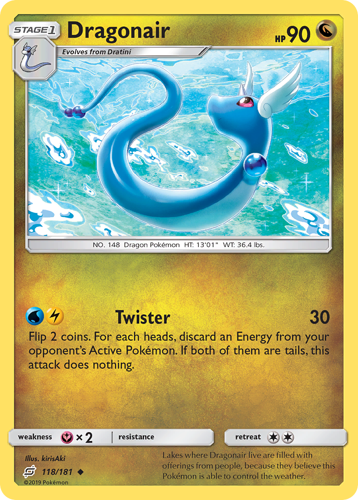 Dragonair – Team Up 118 – Pokémon TCG single card
