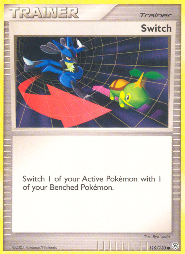 Switch – Diamond & Pearl 119 – Pokémon TCG single card Hoofdafbeelding