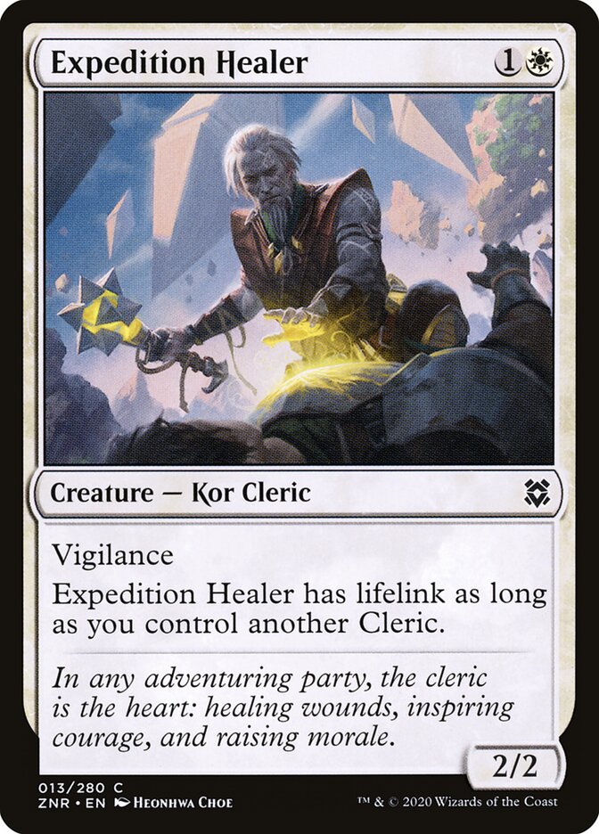 Expedition Healer - Zendikar Rising (Common) [ZNR-13]