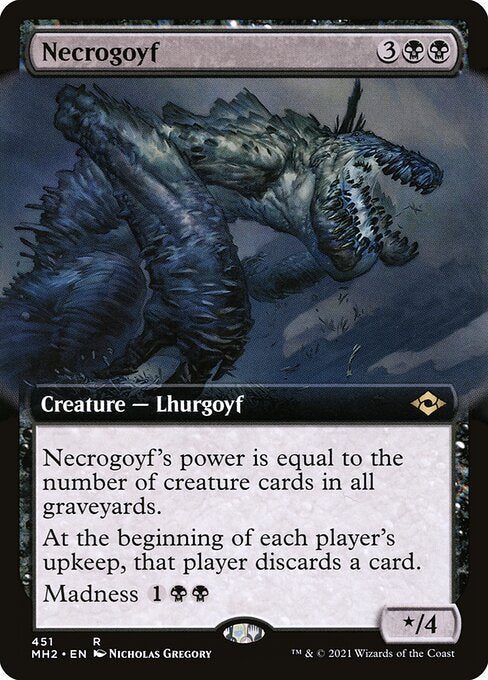 Necrogoyf – Modern Horizons 2 (MH2-451) Magic: The Gathering card | LC-REM-20260804-15339625644364-11a2d158-d69e-4854-b84f-9f271e36101c Imagen principal del producto