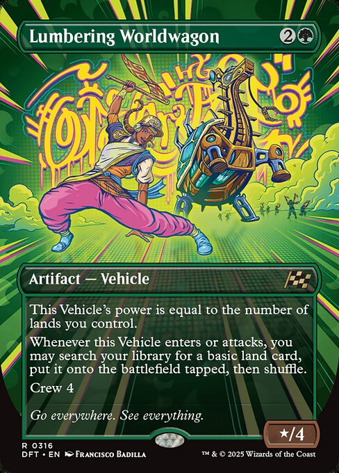 Lumbering Worldwagon – Aetherdrift (DFT-316) Magic: The Gathering card | LC-REM-20260804-15339610243404-11c196dd-61a9-4e75-bd43-9531ba3dc961