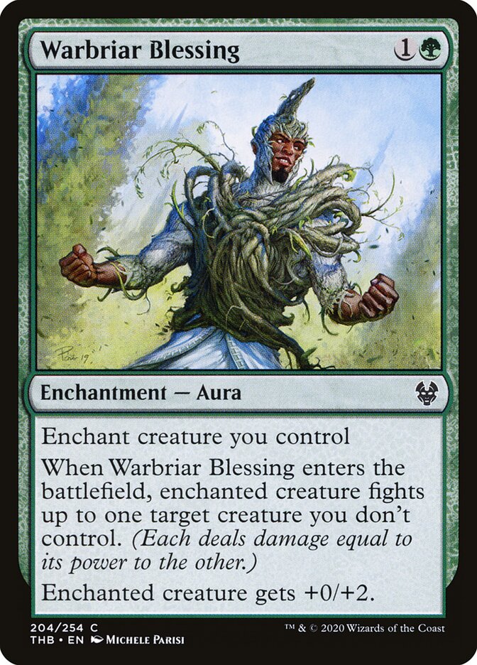 Warbriar Blessing - Theros Beyond Death (Common) [THB-204]