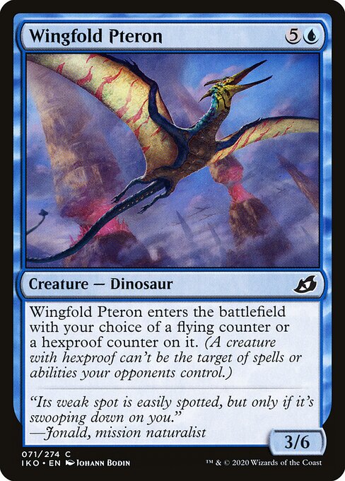 Wingfold Pteron – Ikoria: Lair of Behemoths (IKO-71) Magic: The Gathering card | LC-REM-20260804-15150899265868-11e21a5f-fae7-4488-9463-f0af6e4c5233