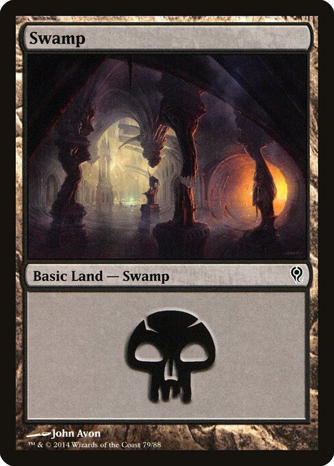 Swamp – Duel Decks: Jace vs. Vraska (DDM-79) Magic: The Gathering card