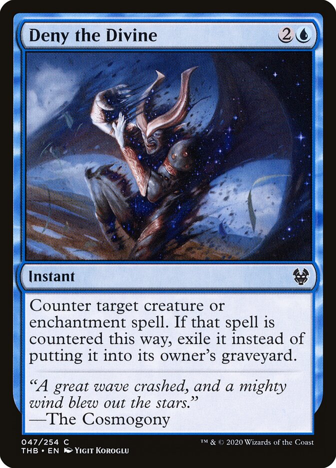 Deny the Divine - Theros Beyond Death (Common) [THB-47]