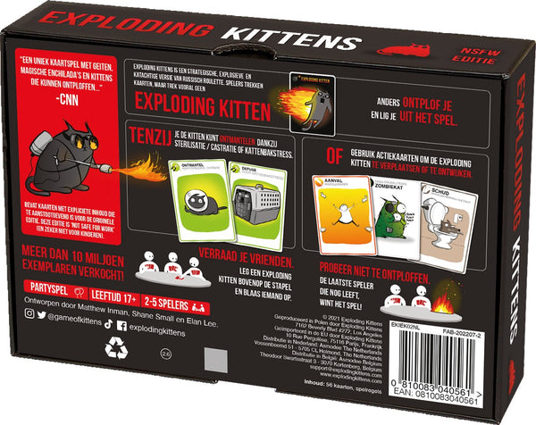 Exploding Kittens NSFW (NL)