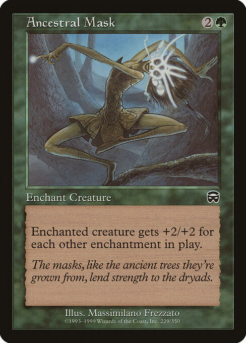 Ancestral Mask – Mercadian Masques (MMQ-229) Magic: The Gathering card | LC-REM-20260804-15526083526988-1203f98a-fb6e-4f16-88e3-553eba177450