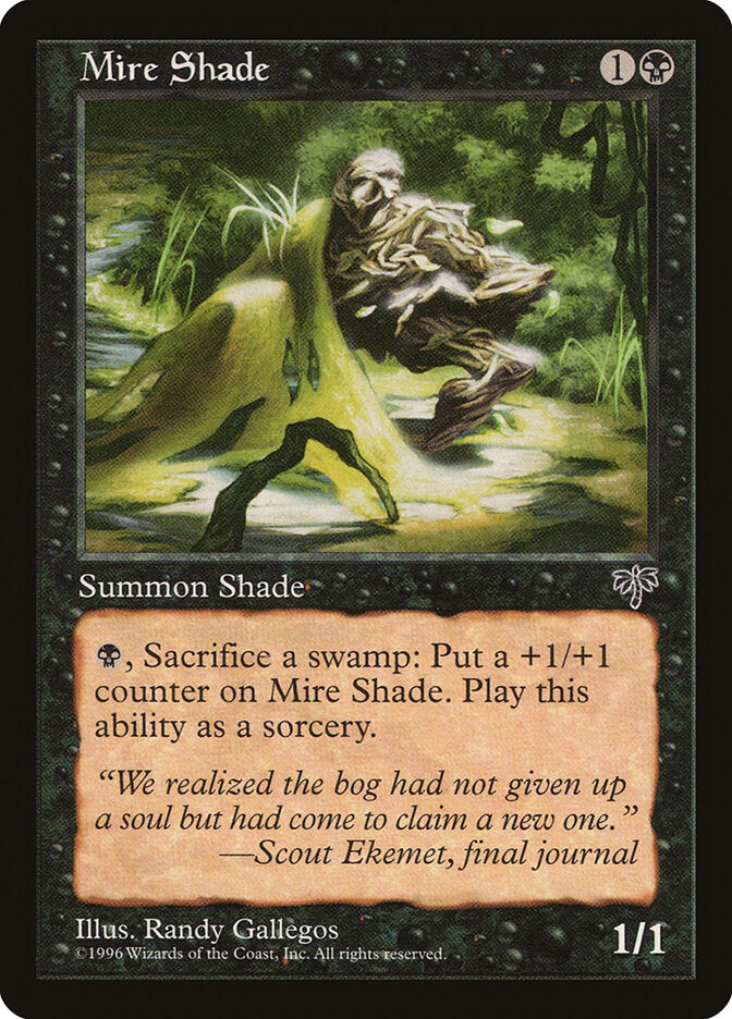 Magic-kaart Mire Shade MIR-131 uit Mirage (Uncommon)