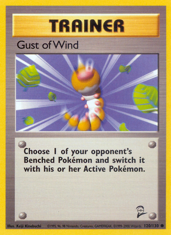 Gust of Wind – Base Set 2 120 – Pokémon TCG single card Imagen principal del producto