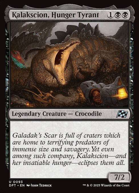 Kalakscion, Hunger Tyrant – Aetherdrift (DFT-93) Magic: The Gathering card