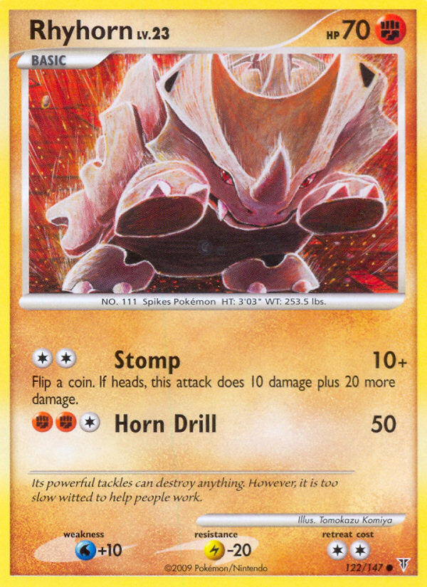 Rhyhorn Lv.23 – Supreme Victors 122 – Pokémon TCG single card