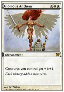 Glorious Anthem - Ninth Edition (Rare) [9ED-16] Hauptbild
