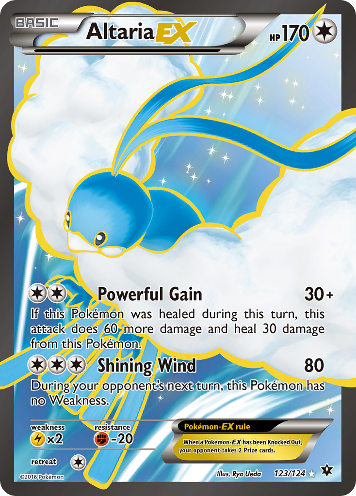 Altaria EX – Fates Collide 123 – Pokémon TCG single card