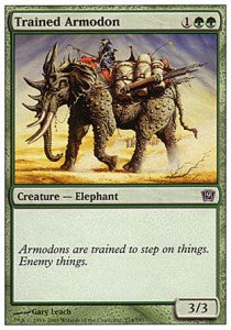 Trained Armodon - Ninth Edition (Common) [9ED-274] Hauptbild