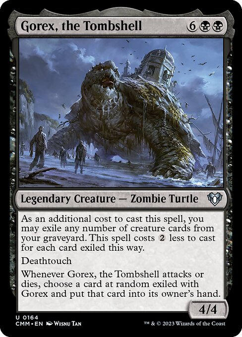 Gorex, the Tombshell – Commander Masters (CMM-164) Magic: The Gathering card Main image