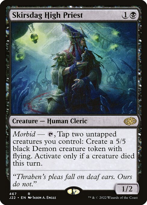 Skirsdag High Priest – Jumpstart 2022 (J22-467) Magic: The Gathering card Imagen principal del producto