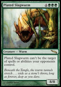 Plated Slagwurm - Mirrodin (Rare) [MRD-127] Hoofdafbeelding