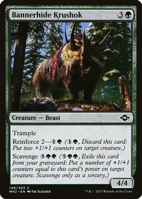 Bannerhide Krushok – Modern Horizons 2 (MH2-149) Magic: The Gathering card Main image