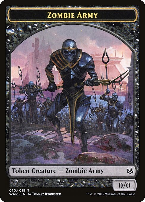 Zombie Army – War of the Spark Tokens (TWAR-10) Magic: The Gathering card | LC-REM-20260804-15151495348556-12742d1f-eb2e-4262-88e2-403c9ae6c431