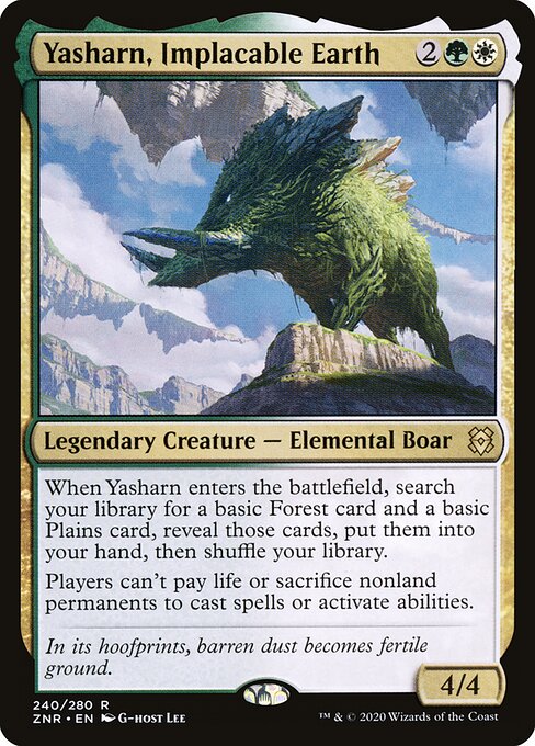 Yasharn, Implacable Earth – Zendikar Rising (ZNR-240) Magic: The Gathering card | LC-REM-20260804-15150840906060-12878fbd-dbe5-44bc-9f34-38fd374ec10a