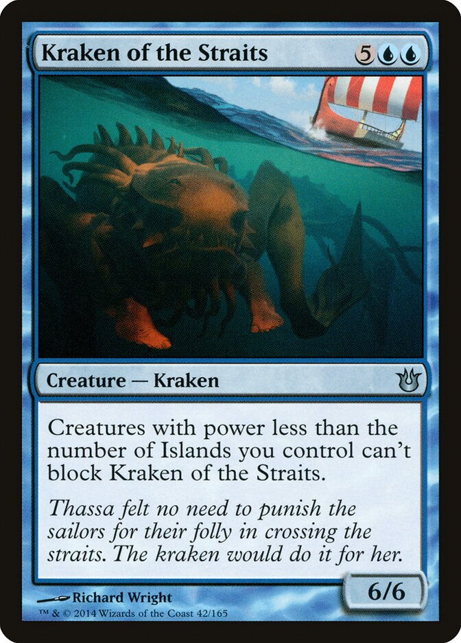Kraken of the Straits - Born of the Gods (Uncommon) [BNG-42]