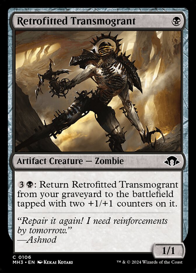Retrofitted Transmogrant - Modern Horizons 3 (Common) [MH3-106]