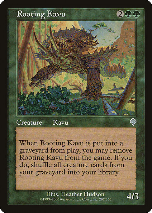 Rooting Kavu – Invasion (INV-207) Magic: The Gathering card | LC-REM-20260804-15707578925388-12c25a4c-d93a-402b-999f-0b9919123cc5