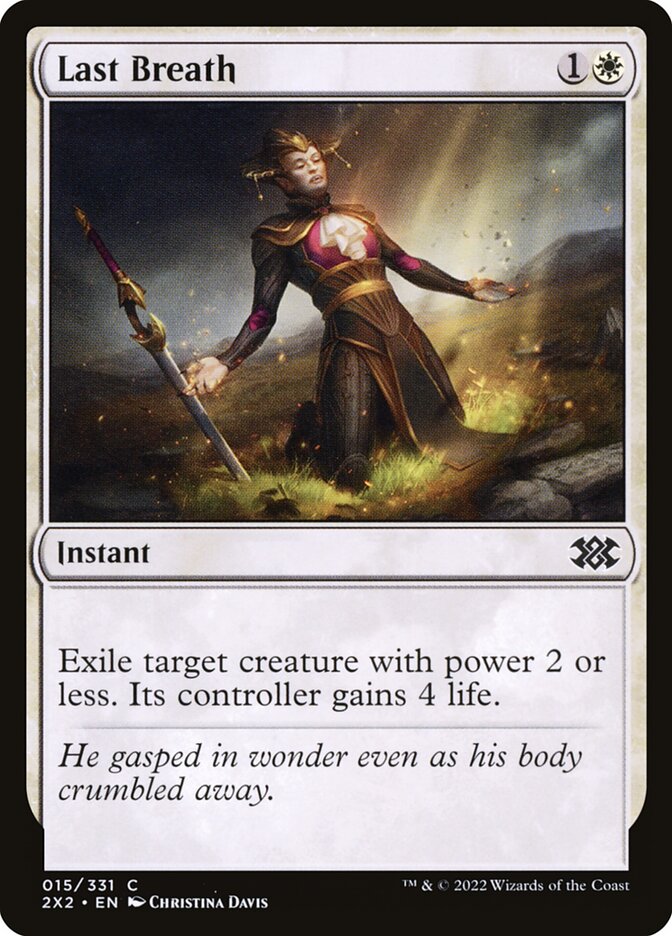 Last Breath - Double Masters 2022 (Common) [2X2-15]