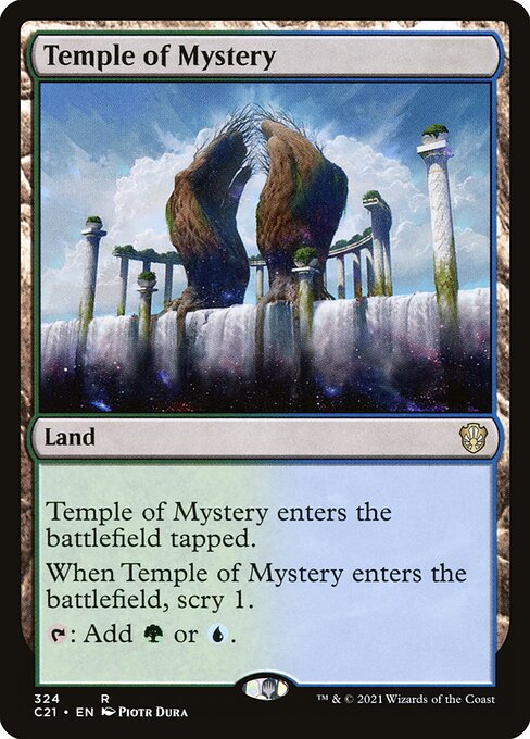 Temple of Mystery – Commander 2021 (C21-324) Magic: The Gathering card | LC-REM-20260804-15339679285580-12f00434-b616-48d2-a486-0fc17a0ccce4 Imagen principal del producto