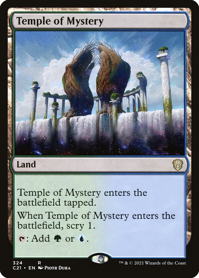 Temple of Mystery - Commander: Strixhaven (Rare) [C21-324] Image principale du produit