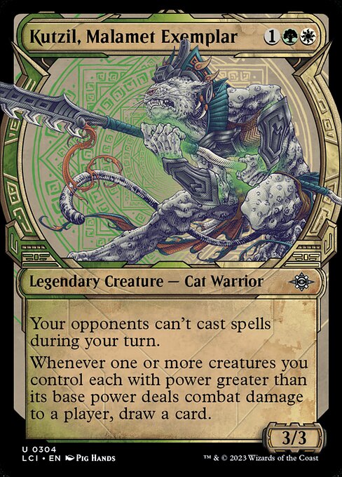 Kutzil, Malamet Exemplar – The Lost Caverns of Ixalan (LCI-304) Magic: The Gathering card | LC-REM-20260804-15909433409868-12fede45-8c95-45eb-915c-c3ee5101dfcc