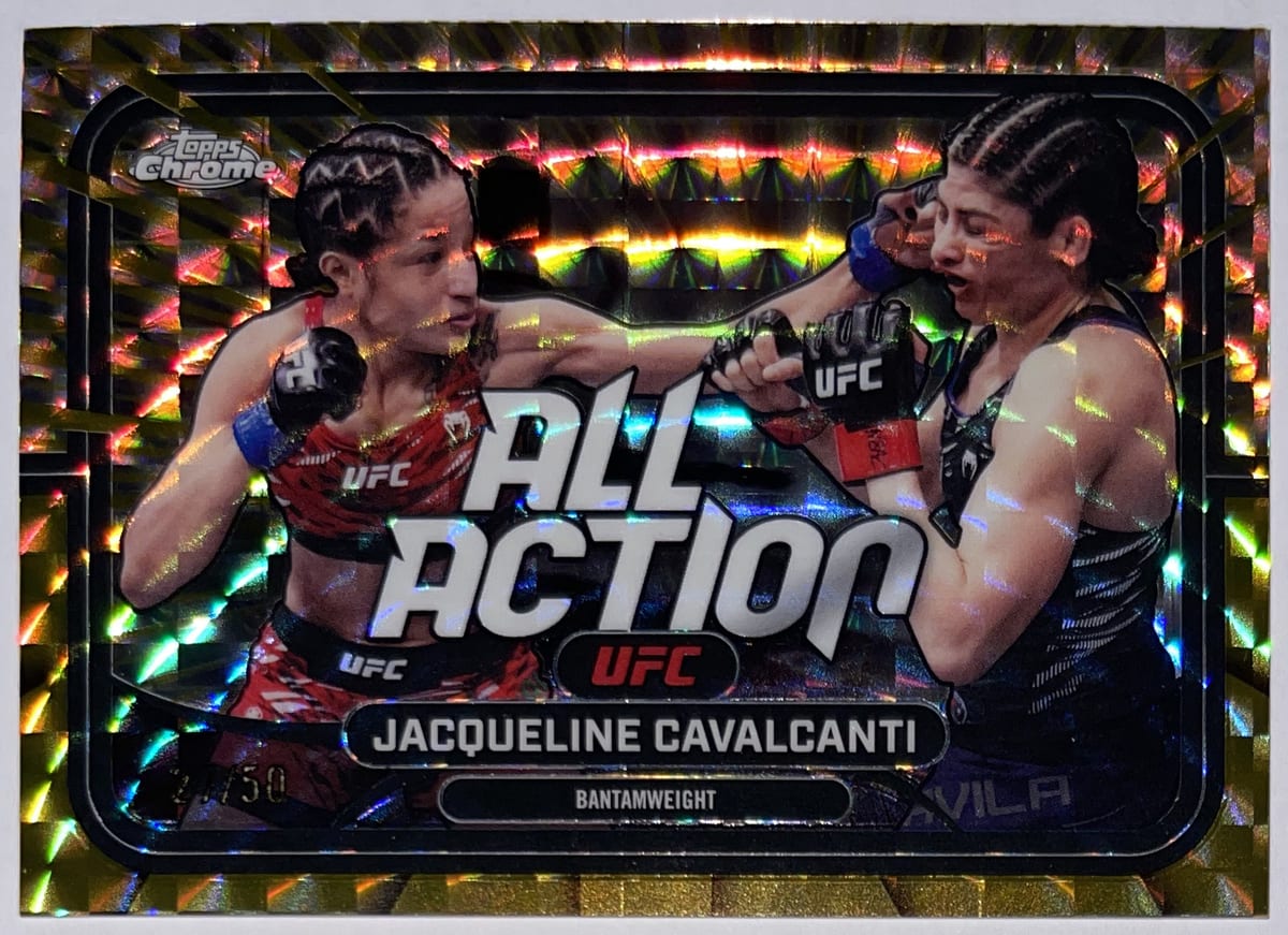 Voorzijde – Jacqueline Cavalcanti [AA-12] – 2026 Topps Chrome UFC | Lichcards Hauptbild