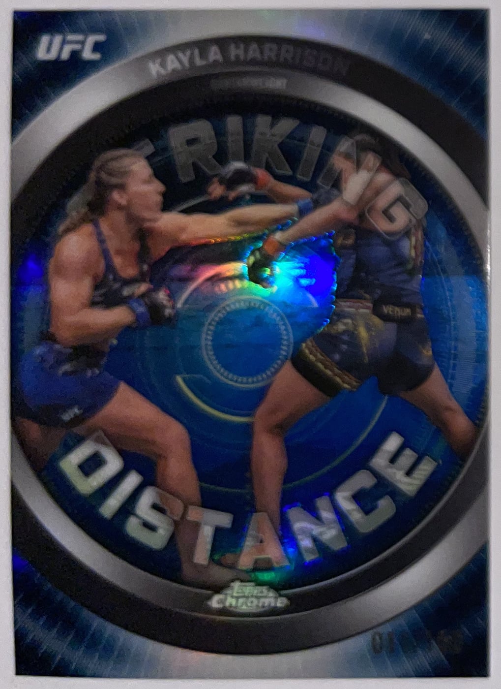 Voorzijde – Kayla Harrison [SD-8] – 2026 Topps Chrome UFC | Lichcards Hauptbild