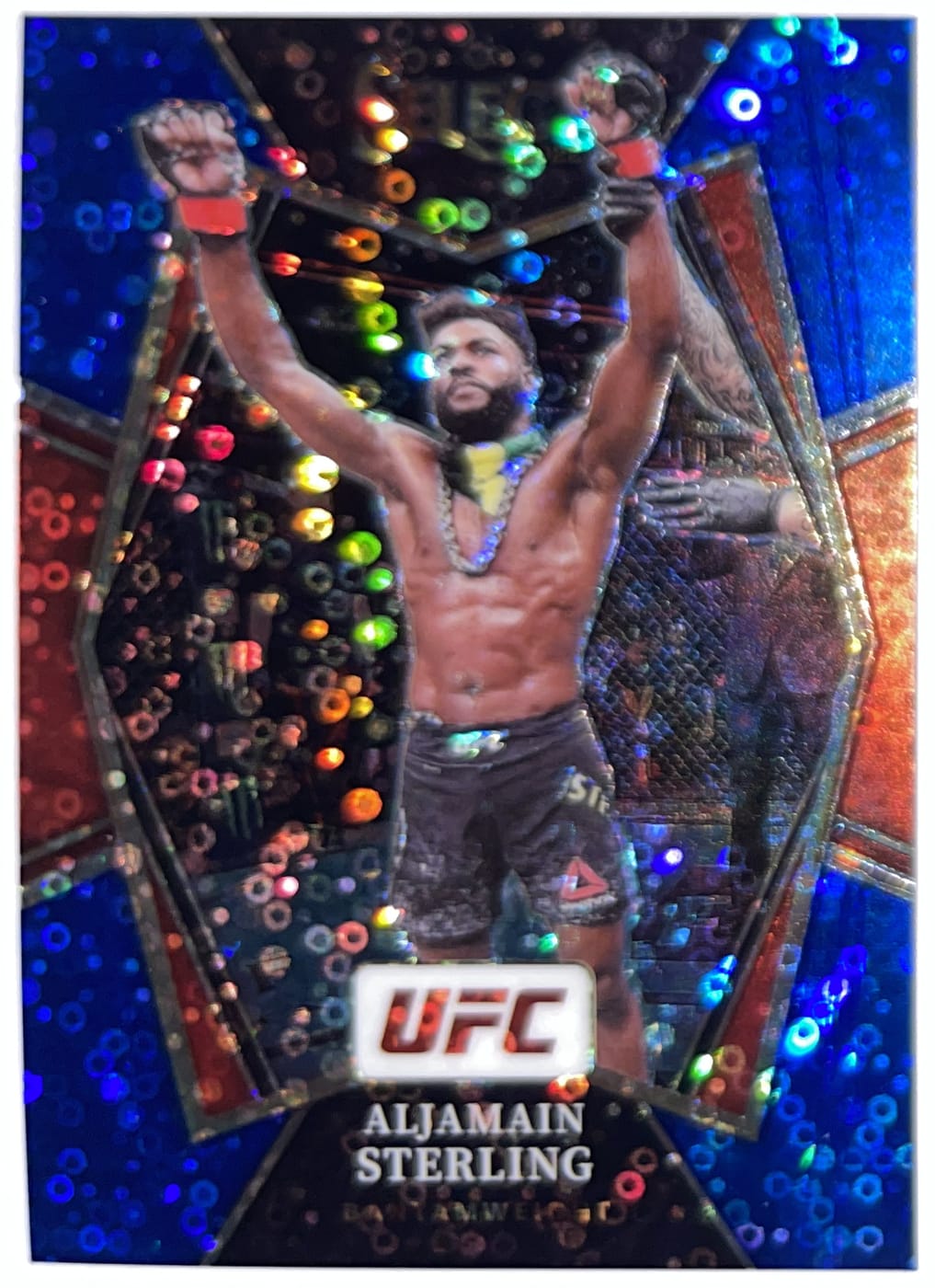 Voorzijde – Aljamain Sterling [153] – 2022 Panini Select UFC | Lichcards Hauptbild