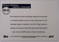 Achterzijde – Brian Ortega [55T-15] – 2025 Topps Chrome UFC | Lichcards