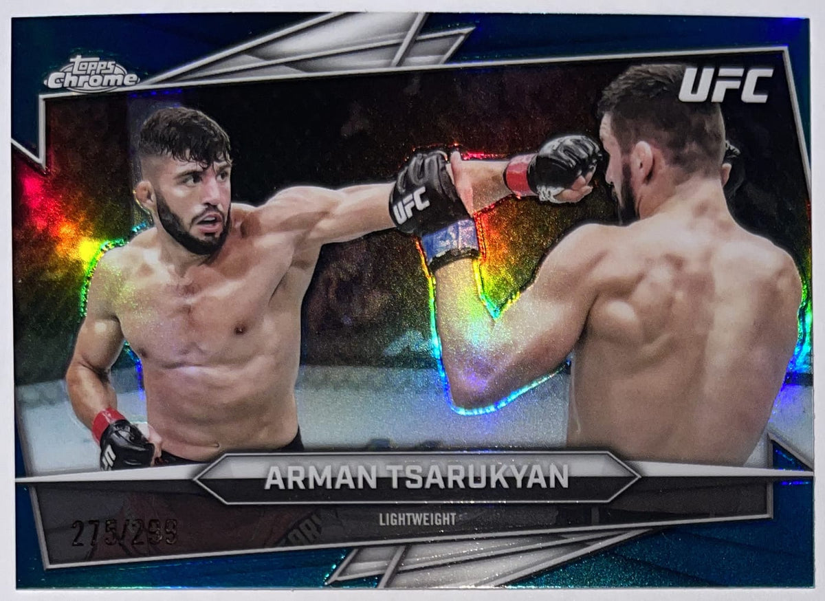 Voorzijde – Arman Tsarukyan [120] – 2026 Topps Chrome UFC | Lichcards Hoofdafbeelding