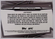 Achterzijde – Thiago Moises [181] – 2026 Topps Chrome UFC | Lichcards