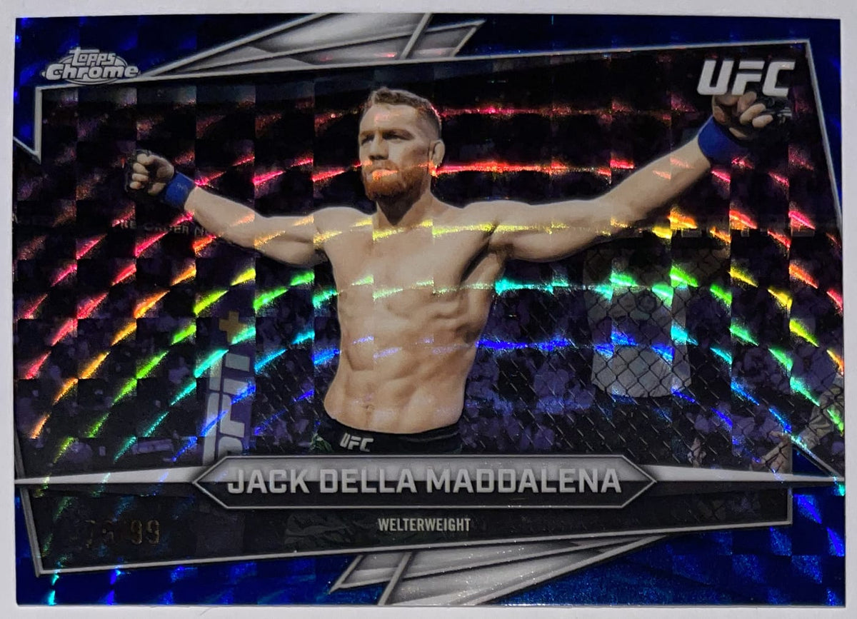Voorzijde – Jack Della Maddalena [75] – 2026 Topps Chrome UFC | Lichcards Hauptbild